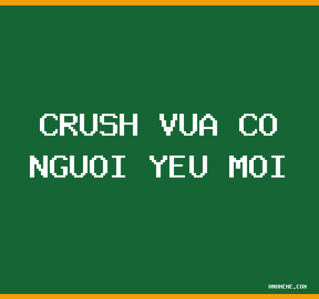 Crush có người yêu mới