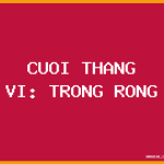 Khi hết tiền cuối tháng